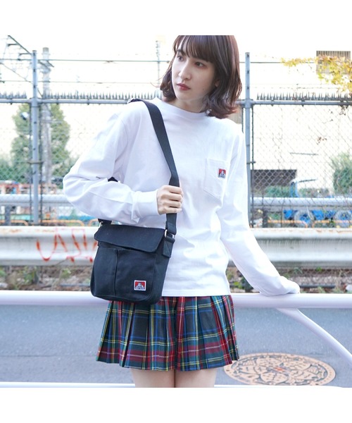 Davis Flap Ben Davis Shoulder Bag BIG CANVAS SHOULDER – ベン
