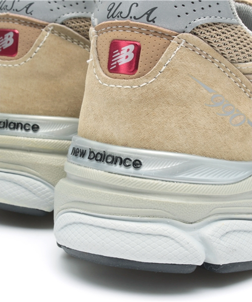 NEW BALANCE（ニューバランス）の「＜New Balance＞ M990 USA/スニーカー：（スニーカー・メンズ・ベージュ・10/11/9h/9）」の9枚目の写真