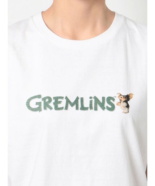 MURUA（ムルーア）の「【GREMLiNS】ロゴプリントタンク（タンクトップ・レディース・ホワイト/ブラック・FREE）」の18枚目の写真