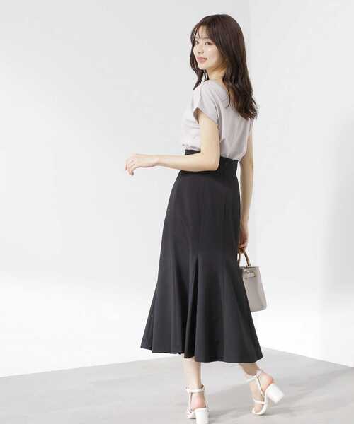 PROPORTION BODY DRESSING（プロポーションボディドレッシング）の「ラウンドマーメフレアースカート / 1213220502（スカート・レディース・ブラック/ピンク/ホワイト系その他・SMALL/MEDIUM）」の13枚目の写真