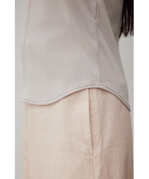 AZUL by moussy(アズールバイマウジー)の「STRING ARRANGEMENT TANK TOP/ストリングアレンジメントタンクトップ(タンクトップ・レディース・ブラック/ライトベージュ/ダークオレンジ・SMALL/MEDIUM)」の9枚目の写真
