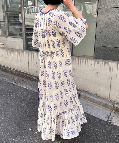 未使用◇ヌキテパ◇ビーズ付きワンピース