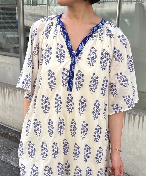 NE QUITTEZ PAS!（ヌキテパ）の「ne Quittez pas/COTTON VOILE ETHNIC