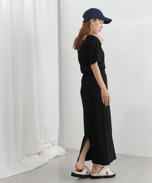 COLONY 2139（コロニートゥーワンスリーナイン）の「リブIラインスカート（スカート・レディース・ブラック/アイボリー/ブルー/ライム・SMALL/MEDIUM）」の21枚目の写真