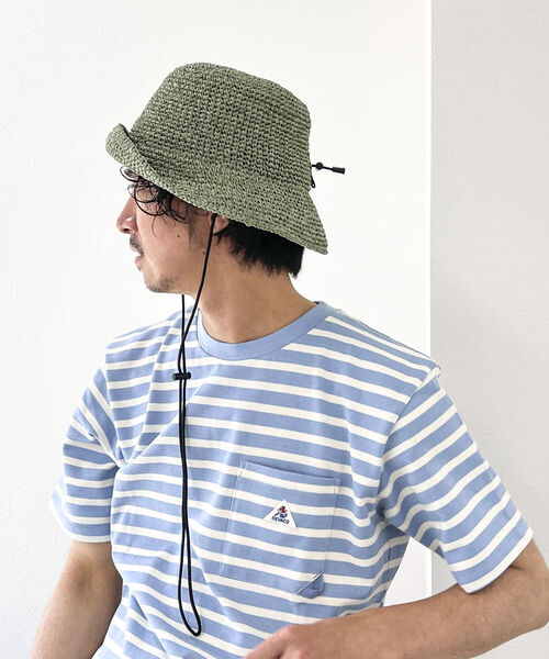 halo commodity(ハロ コモディティー)の「【halo commodity/ハロ コモディティー】Chip Dome Hat h231-422(ハット・メンズ・グリーン/ベージュ/ダークブラウン/ブラウン・FREE)」の11枚目の写真