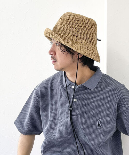 halo commodity(ハロ コモディティー)の「【halo commodity/ハロ コモディティー】Chip Dome Hat h231-422(ハット・メンズ・グリーン/ベージュ/ダークブラウン/ブラウン・FREE)」の20枚目の写真