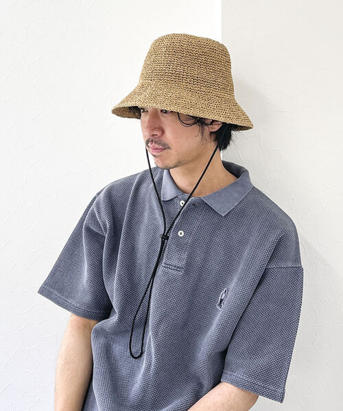 halo commodity(ハロ コモディティー)の「【halo commodity/ハロ コモディティー】Chip Dome Hat h231-422(ハット・メンズ・グリーン/ベージュ/ダークブラウン/ブラウン・FREE)」の21枚目の写真