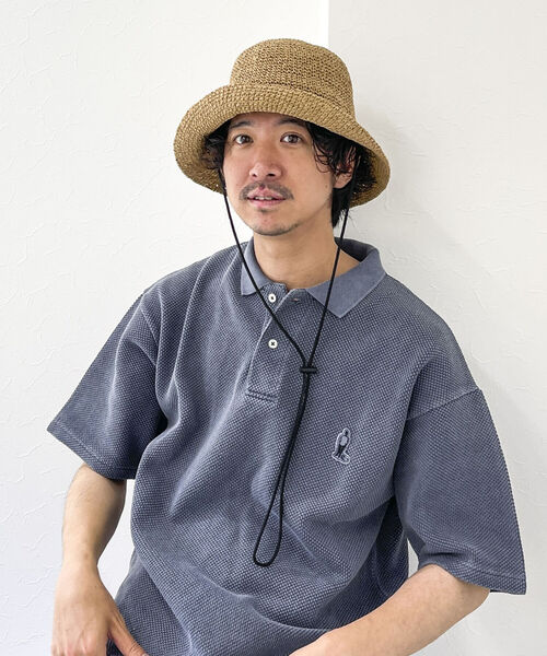halo commodity(ハロ コモディティー)の「【halo commodity/ハロ コモディティー】Chip Dome Hat h231-422(ハット・メンズ・グリーン/ベージュ/ダークブラウン/ブラウン・FREE)」の10枚目の写真