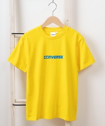CONVERSE（コンバース）の「【CONVERSE/コンバース】 ALL STAR フロント＆バック ロゴプリントデザイン ストリートスタイル半袖Tシャツ/ 【140cm-160cm】（Tシャツ/カットソー・キッズ）」