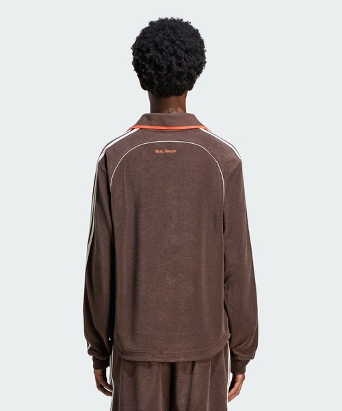 adidas（アディダス）の「ウェールズ・ボナー 長袖タオルシャツ / ロンT / アディダスオリジナルス adidas Originals（チューブトップ・メンズ・ブラウン・XX-LARGE/X-SMALL/MEDIUM/X-LARGE）」の3枚目の写真