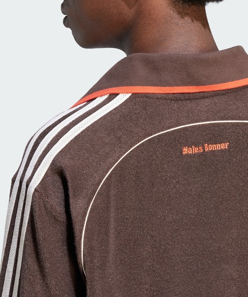 adidas（アディダス）の「ウェールズ・ボナー 長袖タオルシャツ / ロンT / アディダスオリジナルス adidas Originals（チューブトップ・メンズ・ブラウン・XX-LARGE/X-SMALL/MEDIUM/X-LARGE）」の5枚目の写真
