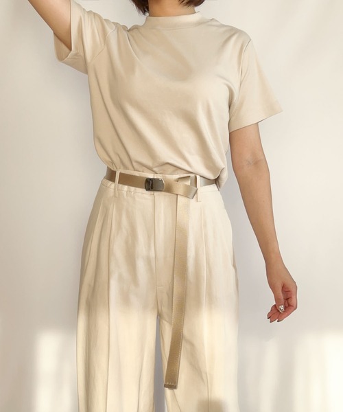 An+u（アンユー）の「ナイロン テープベルト（ベルト・レディース・ブラック/ベージュ・ONE SIZE）」の7枚目の写真