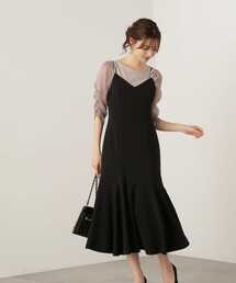 PROPORTION BODY DRESSING | パールショルダーマーメイドキャミワンピース / 1213240802(ワンピース)