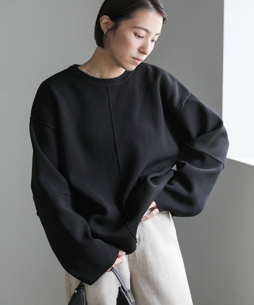 ZOZO限定】スポンディッシュカーブスリーブオーバーニット（ニット