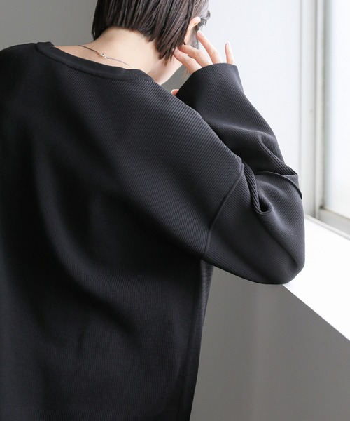 ZOZO限定】スポンディッシュカーブスリーブオーバーニット（ニット