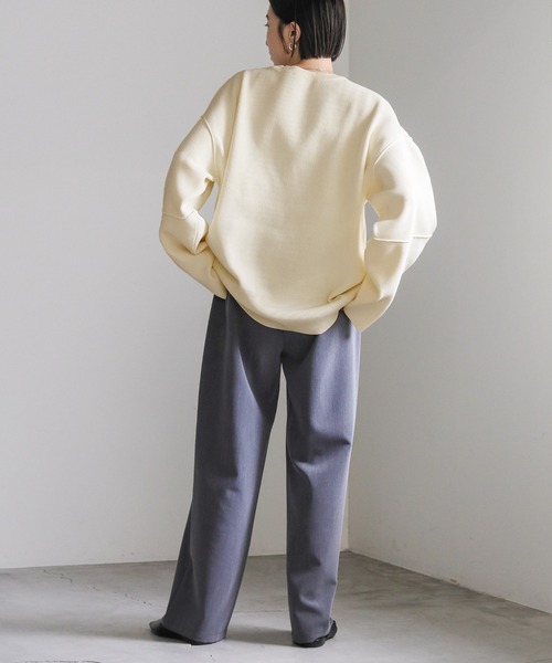 ZOZO限定】スポンディッシュカーブスリーブオーバーニット（ニット