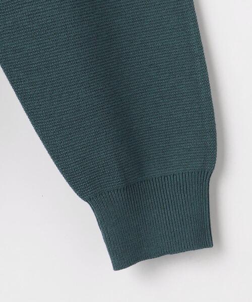 green label relaxing（グリーンレーベルリラクシング）の「クリアミラノリブ Vネック カーディガン（カーディガン/ボレロ・メンズ・ターコイズブルー/グレー/ブラック・L/S/M/XL）」の20枚目の写真