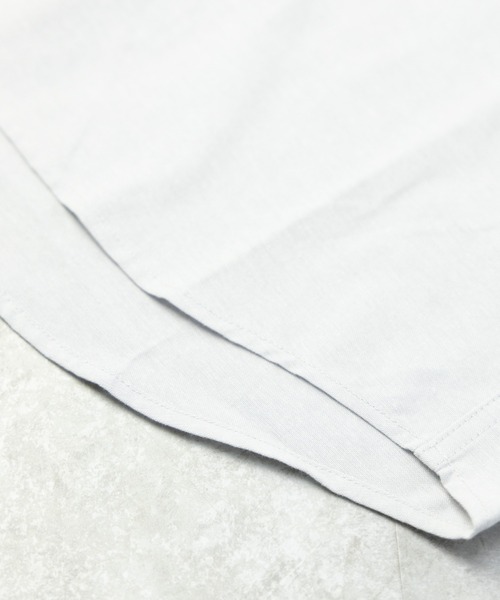 NYLAUS（ナイラス）の「レギュラーフィット ボタンダウン/バンドカラー ロングスリーブ オックスフォードシャツ（シャツ/ブラウス・メンズ・サックスブルー/ホワイト系1/ホワイト系2/ネイビー系2/ネイビー系1/ライトグレー/ピンク・LL/M/L）」の19枚目の写真