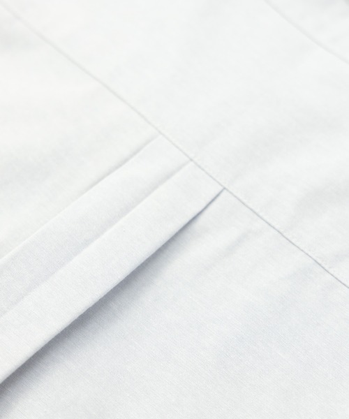 NYLAUS（ナイラス）の「レギュラーフィット ボタンダウン/バンドカラー ロングスリーブ オックスフォードシャツ（シャツ/ブラウス・メンズ・サックスブルー/ホワイト系1/ホワイト系2/ネイビー系2/ネイビー系1/ライトグレー/ピンク・LL/M/L）」の20枚目の写真