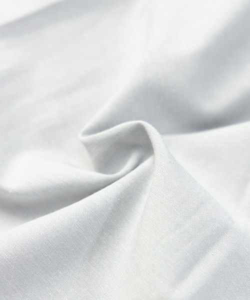 NYLAUS（ナイラス）の「レギュラーフィット ボタンダウン/バンドカラー ロングスリーブ オックスフォードシャツ（シャツ/ブラウス・メンズ・サックスブルー/ホワイト系1/ホワイト系2/ネイビー系2/ネイビー系1/ライトグレー/ピンク・LL/M/L）」の21枚目の写真