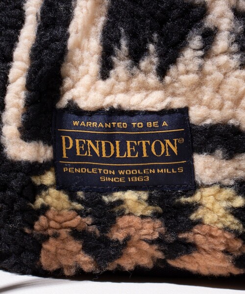 PENDLETON(ペンドルトン)の「【PENDLETON/ペンドルトン】別注HARDING ボアミニショルダー 巾着ショルダー 2WAY(ショルダーバッグ・メンズ・ブラック/オフホワイト/ブラウン・FREE)」の7枚目の写真