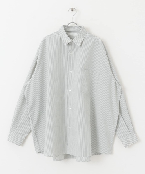 SENSE OF PLACE by URBAN RESEARCH（センスオブプレイスバイアーバンリサーチ）の「ストライプエクストラルーズシャツB（シャツ/ブラウス・メンズ・その他3/その他2/その他1・LARGE/MEDIUM）」の19枚目の写真