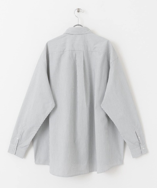 SENSE OF PLACE by URBAN RESEARCH（センスオブプレイスバイアーバンリサーチ）の「ストライプエクストラルーズシャツB（シャツ/ブラウス・メンズ・その他3/その他2/その他1・LARGE/MEDIUM）」の22枚目の写真