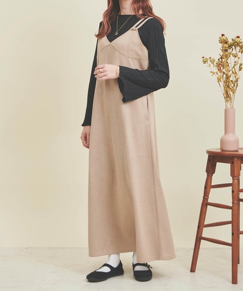 mil(ミル)の「【150㎝前後の小柄さんサイズ】カットプリーツプルオーバー(Tシャツ/カットソー・レディース・ピンクベージュ/ブラック/ブラウン/アイボリー・XS/S)」の9枚目の写真