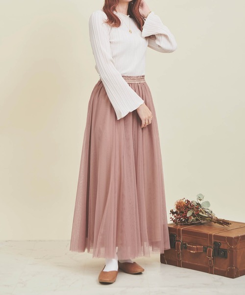 mil(ミル)の「【150㎝前後の小柄さんサイズ】カットプリーツプルオーバー(Tシャツ/カットソー・レディース・ピンクベージュ/ブラック/ブラウン/アイボリー・XS/S)」の10枚目の写真