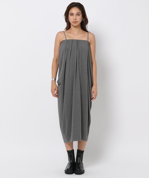 HEREIAM(ヘレイアム)の「【HEREIAM】イージーベアワンピース(ワンピース・レディース・ブラック/チャコール・SMALL/MEDIUM)」の9枚目の写真