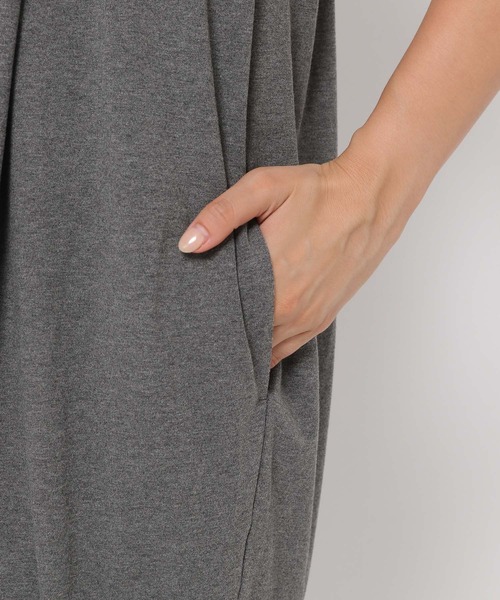 HEREIAM(ヘレイアム)の「【HEREIAM】イージーベアワンピース(ワンピース・レディース・ブラック/チャコール・SMALL/MEDIUM)」の14枚目の写真