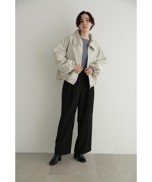 JILL STUART（ジルスチュアート）の「◆2WAYタフタドッキングニットトップス（ニット/セーター・レディース・ブラック/ホワイト/ブルー・FREE）」の22枚目の写真