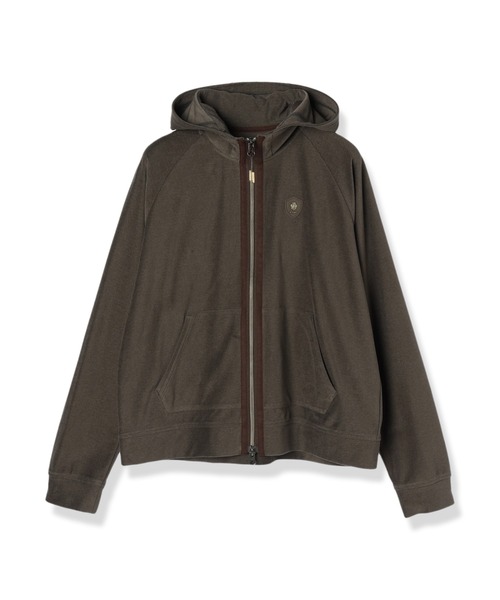 Felisi Golf（フェリージゴルフ）の「レディース｜Felisi Golf（フェリージ ゴルフ） パイルパーカーブルゾン WS PILE PARKA BLOUSON（ブルゾン・レディース・オレンジ/ネイビー/オリーブ/ホワイト・SMALL/MEDIUM/S/M）」の3枚目の写真