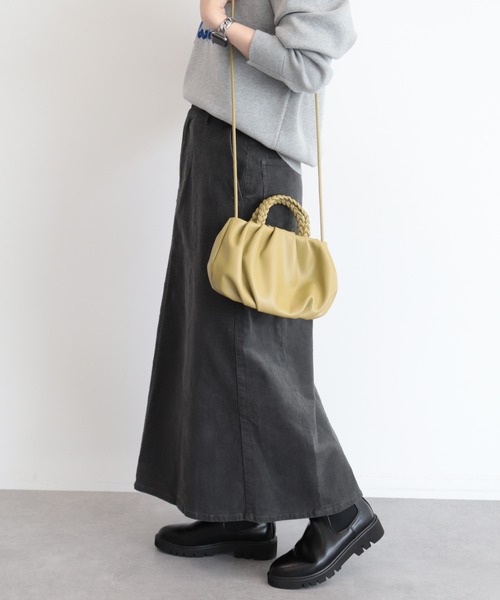 AMERICAN HOLIC(アメリカンホリック)の「コーデュロイAラインスカート(スカート・レディース・テラコッタ/アイボリー/マスタード/チャコールグレー・S/L/M)」の6枚目の写真