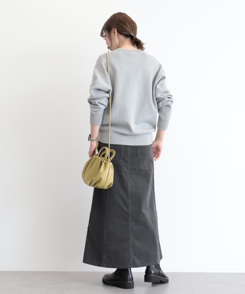 AMERICAN HOLIC(アメリカンホリック)の「コーデュロイAラインスカート(スカート・レディース・テラコッタ/アイボリー/マスタード/チャコールグレー・S/L/M)」の11枚目の写真