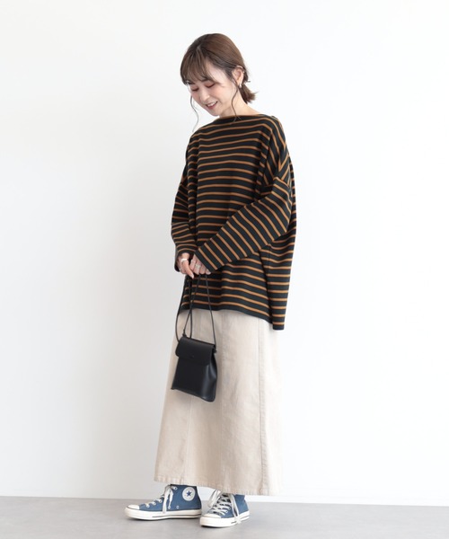 AMERICAN HOLIC(アメリカンホリック)の「コーデュロイAラインスカート(スカート・レディース・テラコッタ/アイボリー/マスタード/チャコールグレー・S/L/M)」の21枚目の写真