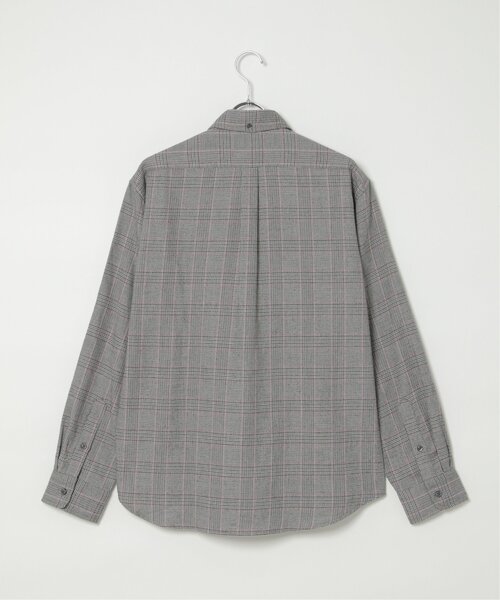 ikka(イッカ)の「イージーケアフランネルチェックシャツ(シャツ/ブラウス・メンズ・チャコールグレー/ネイビー/グレー・L/S/M/XL)」の15枚目の写真