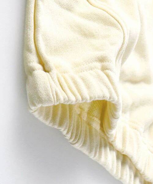 BRANSHES(ブランシェス)の「ハーフジップロゴトレーナー(スウェット・キッズ・ライトグリーン/キナリ・110/150/120/140/100/130)」の9枚目の写真