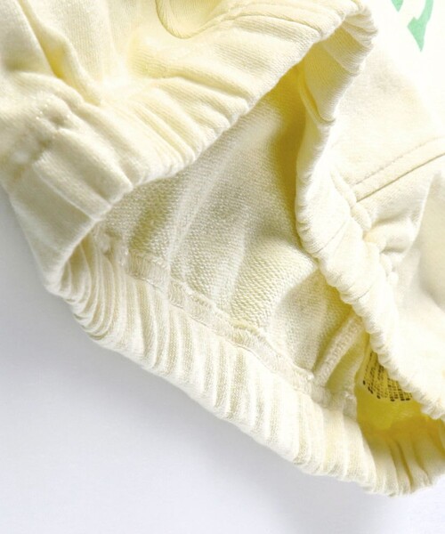 BRANSHES(ブランシェス)の「ハーフジップロゴトレーナー(スウェット・キッズ・ライトグリーン/キナリ・110/150/120/140/100/130)」の10枚目の写真