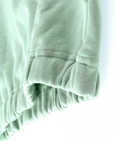 BRANSHES(ブランシェス)の「ハーフジップロゴトレーナー(スウェット・キッズ・ライトグリーン/キナリ・110/150/120/140/100/130)」の16枚目の写真