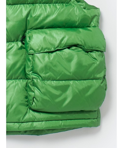 DAIWA PIER39（ダイワピア39）の「DAIWA PIER39 TECH BACKPACKER DOWN VEST BW-24023W（ダウンベスト・メンズ・オレンジ/ネイビー/グリーン/ブラウン・SMALL/MEDIUM/X-LARGE/LARGE）」の7枚目の写真