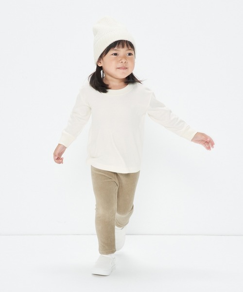 無印良品(ムジルシリョウヒン)の「おなかすっぽり コーデュロイレギンス(ベビー)(その他パンツ・キッズ・ピンク/ライトベージュ/チャコールグレー・80/90/100)」の16枚目の写真