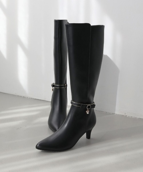 JELLY BEANS（ジェリービーンズ）の「2WAYビジューリボンベルトロング