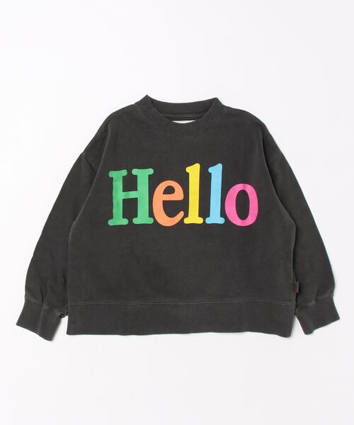 Smoothy(スムージー)の「SMOOTHY HELLO SW / スムージー ハロー スウェット(スウェット・キッズ・ピンク/イエロー/ブラック・LARGE/X-LARGE/MEDIUM/SMALL/X-SMALL)」の6枚目の写真