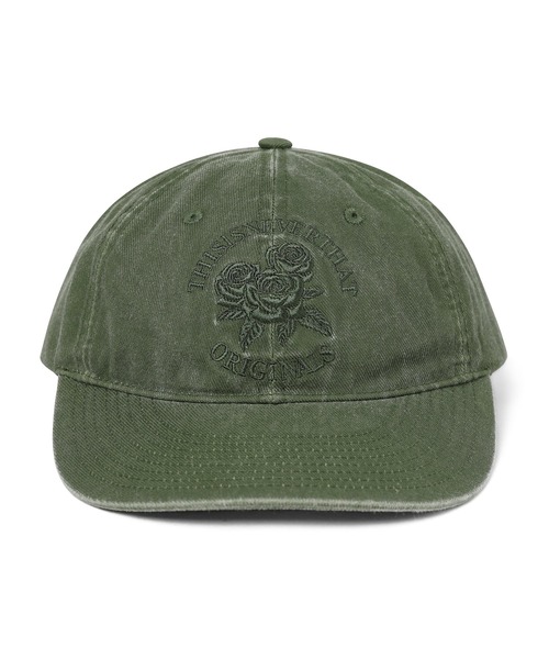 帽子 thisisneverthat Washed Roses Cap thisisneverthat（ディスイズネバーザット）の「Washed Roses
