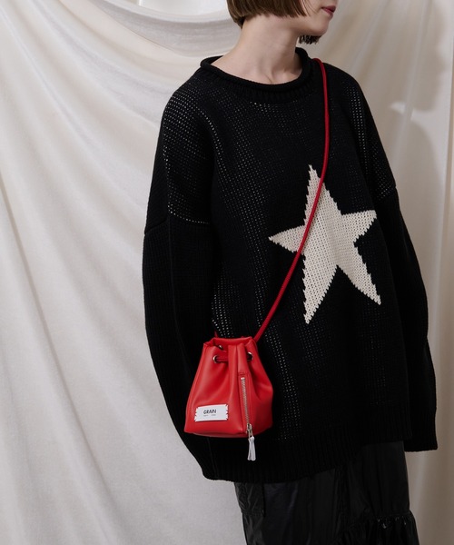 GRAIN（グレイン）の「非表示【GRAIN/グレイン】2wayボックスミニショルダー #Parakeet（ショルダーバッグ・レディース・ブラック/レッド/シルバー/ベージュ/ブロンズ/ブルー/ガンメタ・FREE）」の18枚目の写真