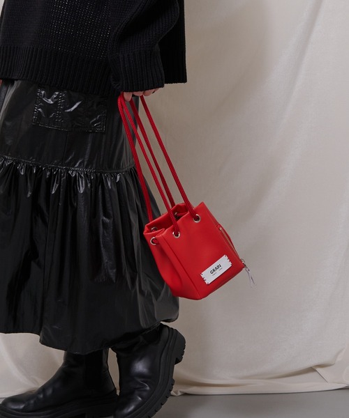 GRAIN（グレイン）の「非表示【GRAIN/グレイン】2wayボックスミニショルダー #Parakeet（ショルダーバッグ・レディース・ブラック/レッド/シルバー/ベージュ/ブロンズ/ブルー/ガンメタ・FREE）」の20枚目の写真