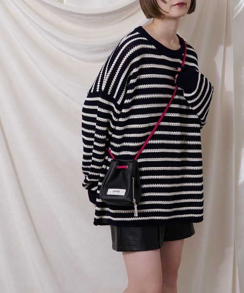 GRAIN（グレイン）の「非表示【GRAIN/グレイン】2wayボックスミニショルダー #Parakeet（ショルダーバッグ・レディース・ブラック/レッド/シルバー/ベージュ/ブロンズ/ブルー/ガンメタ・FREE）」の8枚目の写真