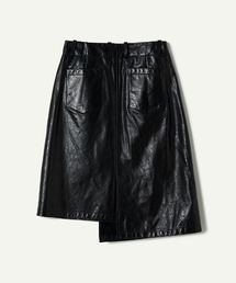leinwande（ラインヴァンド）の「Wrapping Leather Skirt（スカート
