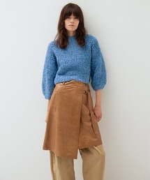 leinwande（ラインヴァンド）の「Wrapping Leather Skirt（スカート